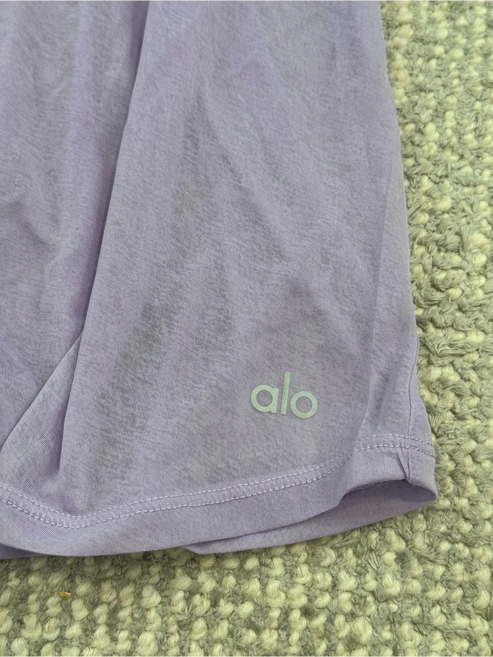 ALO Yoga Lavender Racerback Tank